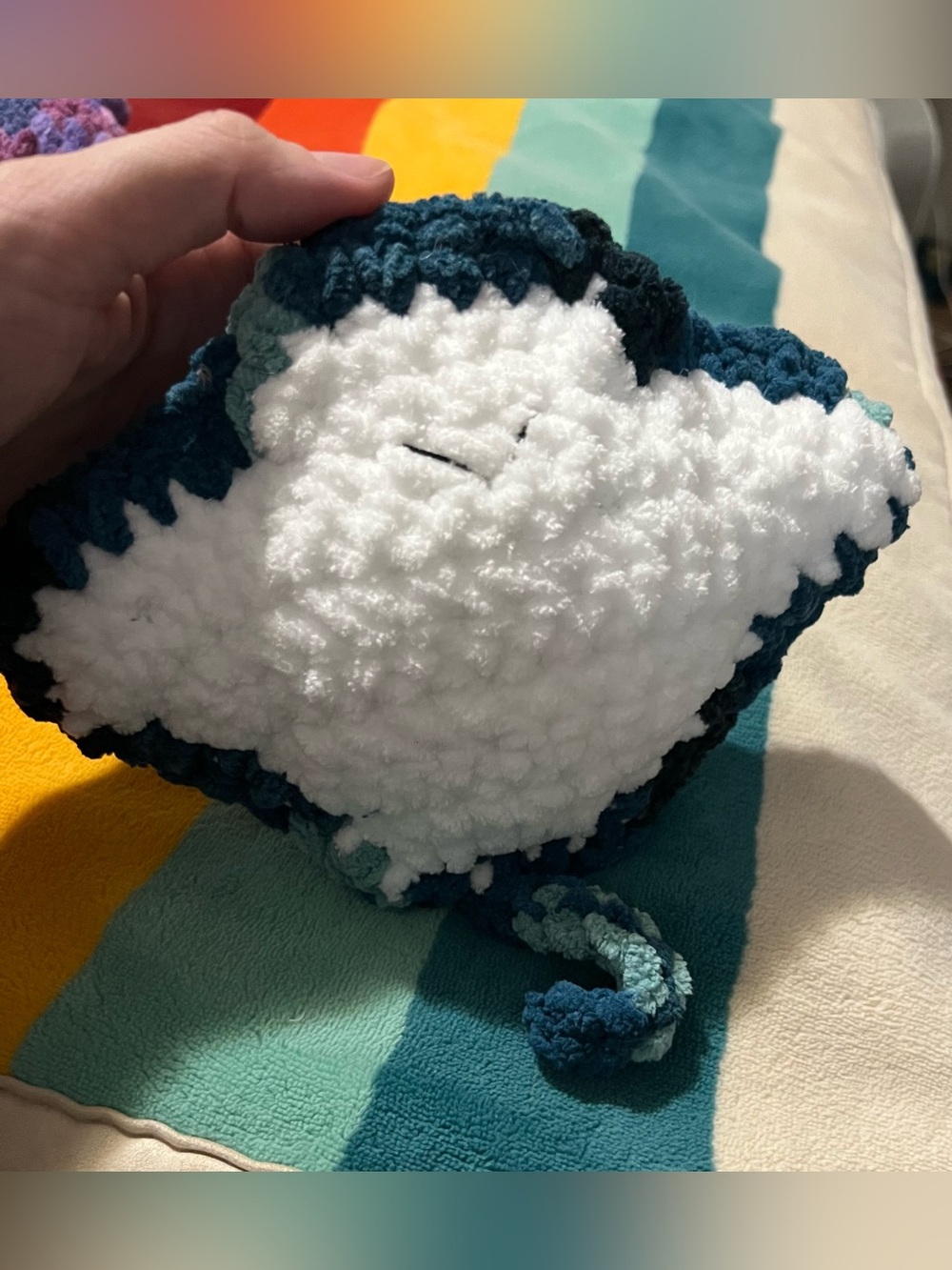 Plush Crocheted Stingray ✨ - Picture 5 of 5